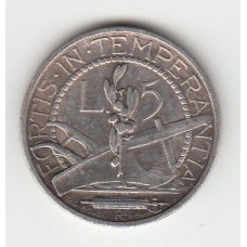 5 лир, Сан-Марино, 1938