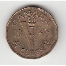 5 центов, Канада, 1943