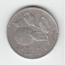 1 лира, Италия, 1949