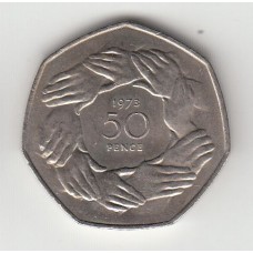 50 пенсов, Великобритания, 1978