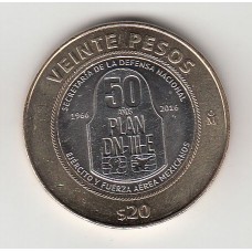 20 песо, Мексика, 2016