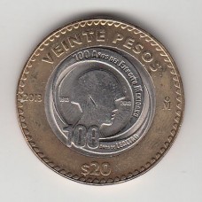 20 песо, Мексика, 2013