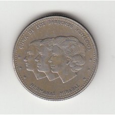 25 сентаво, Доминиканская республика, 1986