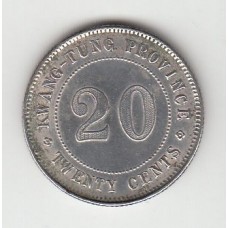 20 центов, Китай (Квантунг), 1921