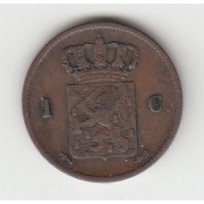 1 цент, Нидерланды, 1863
