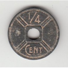 1/4 цента, Французский Индокитай, 1942
