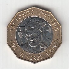500 леоне, Сьерра-Леоне, 2004