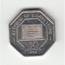 50 леоне, Сьерра-Леоне, 1996