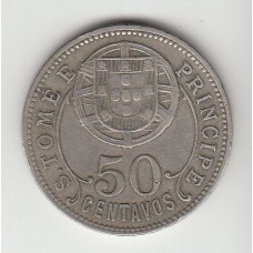 50 сентаво, Сан-Томе и Принсипи, 1929