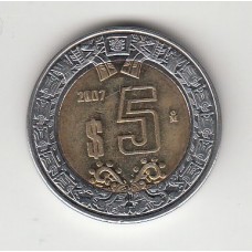 5 песо, Мексика, 2007