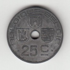 25 сантимов, Бельгия, 1946