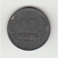 10 центов, Нидерланды, 1942