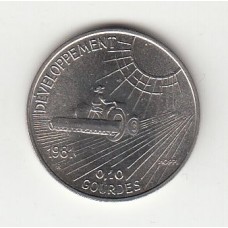 0,10 гурдов, Гаити, 1981
