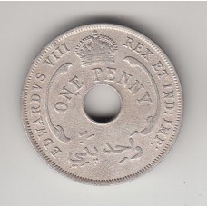 1 пенни, Британская Западная Африка, 1936