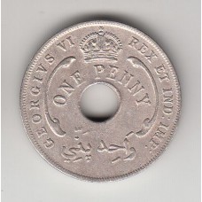1 пенни, Британская Западная Африка, 1943