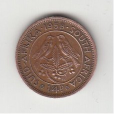 1/4 цента, Южная Африка, 1958