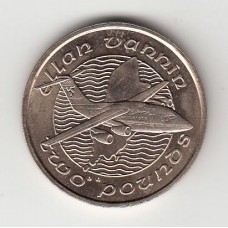 2 фунта, Остров Мэн, 1991