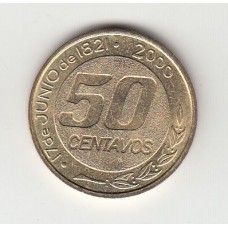 50 сентаво, Аргентина, 2000
