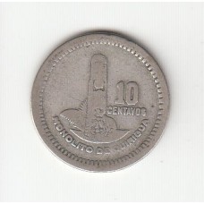 10 сентаво, Гватемала, 1950