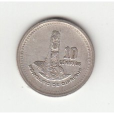 10 сентаво, Гватемала, 1959