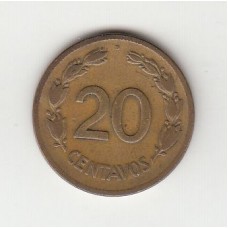 20 сентаво, Эквадор, 1944