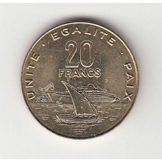 20 франков, Джибути, 2007