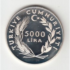 5000 лир, Турция, 1984