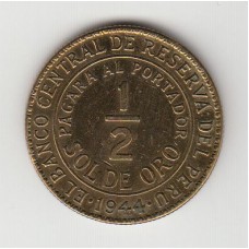 1/2 соля, Перу, 1944