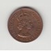 1 цент, Британские Карибские территории, 1965