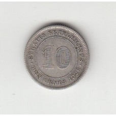 10 центов, Стрейтс-Сеттльментс, 1926
