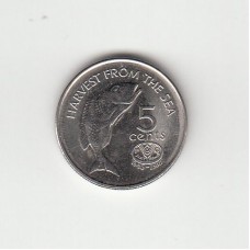 5 центов, Фиджи, 1995