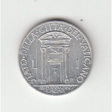 1 лира, Ватикан, 1950