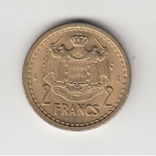 2 франка, Монако, 1945