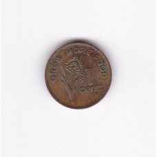 1 цент, Фиджи, 1978