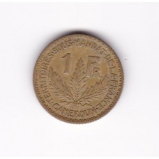 1 франк, Камерун, 1924