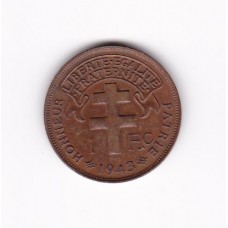 1 франк, Камерун, 1943