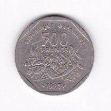 500 франков, Габон, 1985