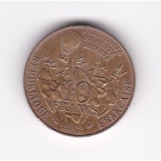 10 франков, Франция, 1992