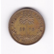 2 шиллинга, Британская Западная Африка, 1938