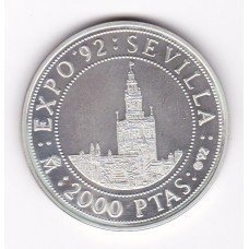 2000 песет, Испания, 1992